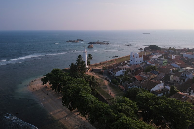 Galle Fort aerial