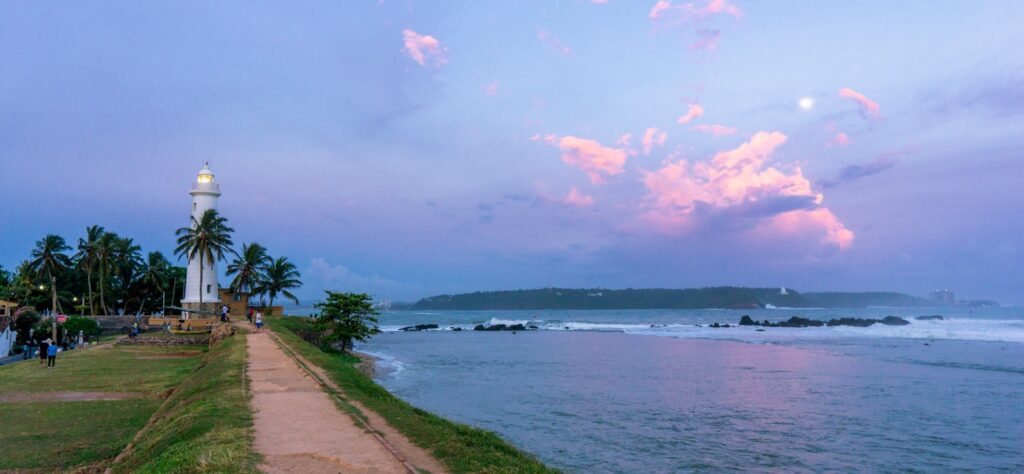 Sri Lanka coast lighthouse